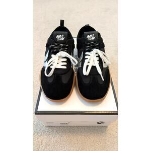 Women's Steve Madden Reboot Sneaker in Black/Silver
